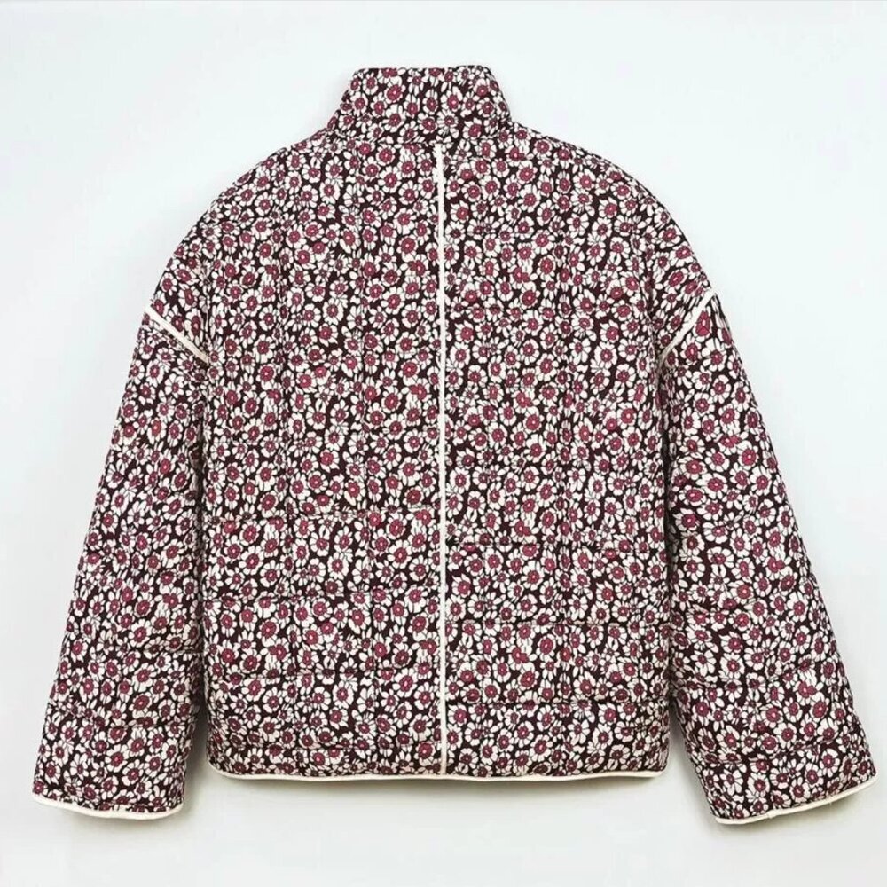 Floral Elegance Jacket – Perfect for Fall Layering - Picture 3 of 5